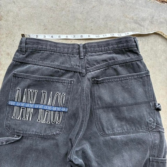 Vintage raw rags 90's straight leg carpenter pants - Picture 2 of 4